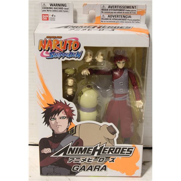 NEW SEALED ANIME HEROES "GAARA"