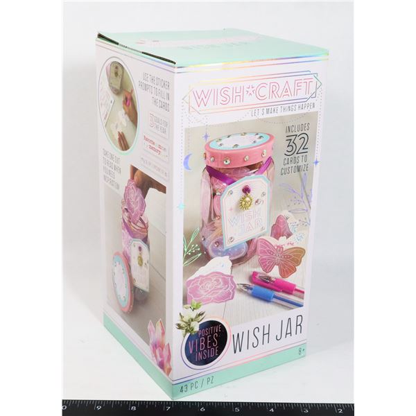 NEW 43 9C CRAFTING WISH JAR SET