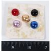 Image 1 : NEW ASSORTED COLOR FAUX PEARL SCARF/TIE/LAPEL