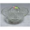 Image 1 : GLASS PUNCH BOWL SET INCLUDING 10 CUPS WITH