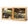 Image 1 : 2 X INDIGENOUS ART MIRRORED PICTURES