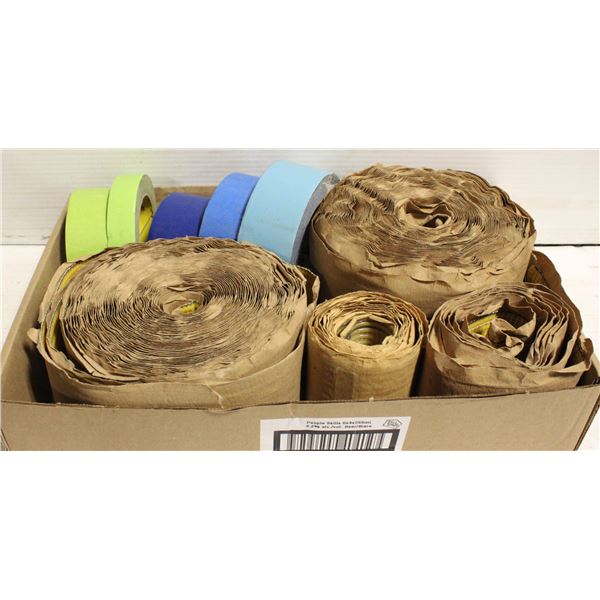 FLAT OF VARIOUS TAPE
