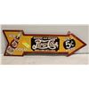 Image 1 : VINTAGE 5C METAL PEPSI ARROW SIGN