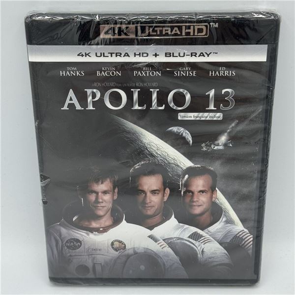 BRAND NEW 4K + BLU-RAY APOLLO 13