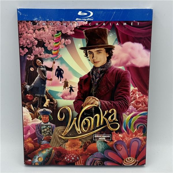 BRAND NEW BLU-RAY WONKA