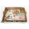 Image 1 : CANADA, U.S. OLD WORLD COINS & BILLS,