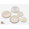 Image 1 : 5 OLD VARIOUS CASINO TOKENS/DOLLARS ETC.