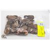 Image 1 : BAG OF OLD VARIOUS CANADA 1 CENT COINS