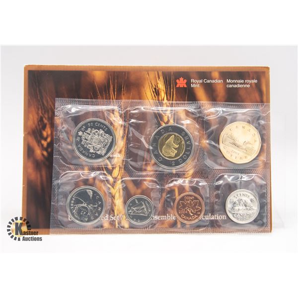 2004 CANADA 7 COIN PROOF-LIKE RCM SEALED SET