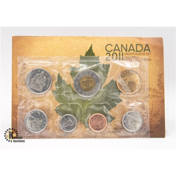 2011 CANADA 7 COIN PROOF-LIKE RCM SEALED SET