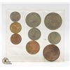 Image 2 : OLD 1953 GREAT BRITAIN SET OF COIN IN HOLDER