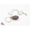Image 1 : 18K GP NECKLACE WITH STONE