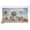 Image 2 : 1973 CANADA RCMP 25c RCM SEALED 6 COIN PL SET