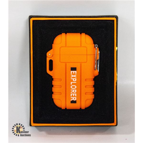 BRAND NEW EXPLORER DOUBLE ARC ELECTRIC LIGHTER