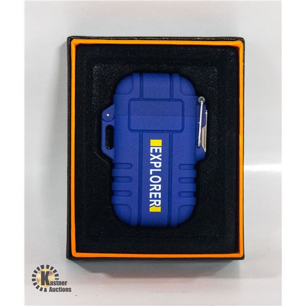BRAND NEW EXPLORER DOUBLE ARC ELECTRIC LIGHTER