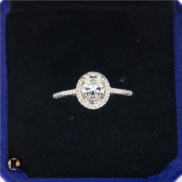 #968-1.50 CT GRA CERTIFIED OVAL SHAPED