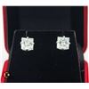 Image 1 : #996-14 KT WHITE GOLD POST WITH