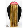 Image 1 : #1007-12  GOLD TONE NECKLACES THAT ARE 48 CM IN