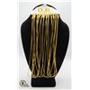 Image 1 : #1008-12 x GOLD TONE NECKLACES THAT ARE 40 CM IN