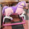 Image 1 : NEWLY ASSEMBLED HAPPY TRAILS PINK BOUNCY HORSE