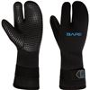 Image 1 : NEW BARE 5MM 3 FINGER KEVLAR PALM SCUBA MITTS