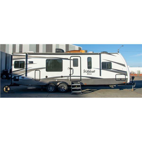 2018 FOREST RIVER WILDCAT MAX 28' TRAILER