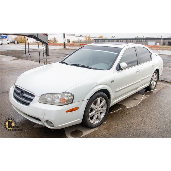 UNRESERVED! 2002 NISSAN MAXIMA