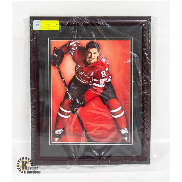 SIDNEY CROSBY TEAM CANADA 2010 OLYMPICS FRAMED