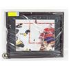Image 1 : KEN DRYDEN (CANADIENS) & JEAN RATELLE (BRUINS)