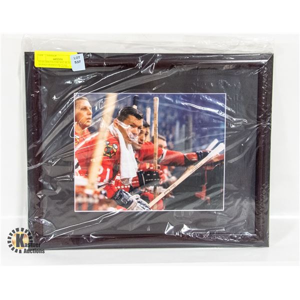 STAN MIKITA CHICAGO BLACK HAWKS FRAMED PICTURE