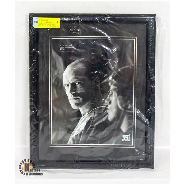 MARK MESSIER NEW YORK RANGERS FRAMED PICTURE