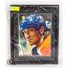 Image 1 : WAYNE GRETZKY EDMONTON OILERS FRAMED PICTURE