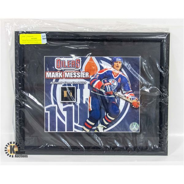 MARK MESSIER EDMONTON OILERS GAME USED STICK COA