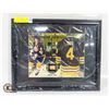 Image 1 : BOBBY ORR BRUINS BOSTON GARDENS GAME USED SEAT COA