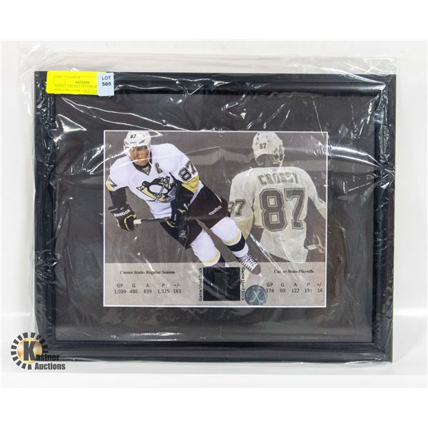 SIDNEY CROSBY PITTSBURGH PENGUINS GAME USED STICK