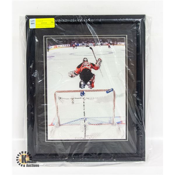 MARTIN BRODEUR STANLEY CUP JUMP NEW JERSEY DEVILS