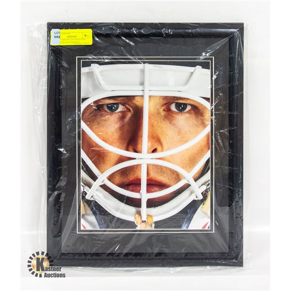 MARTIN BRODEUR MASK NEW JERSEY DEVILS FRAMED