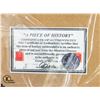 Image 2 : CANADIENS MONTREAL FORUM GAME USED SEAT COA