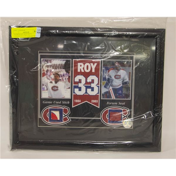 PATRICK ROY MONTREAL CANADIENS GAME USED STICK