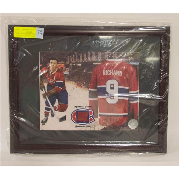 MAURICE RICHARD CANADIENS MONTREAL FORUM GAME