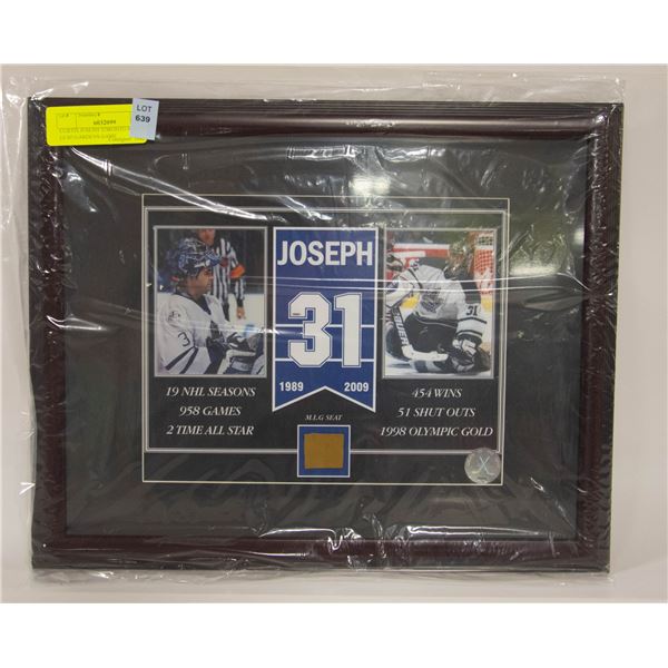 CURTIS JOSEPH TORONTO MAPLE LEAF GARDENS GAME