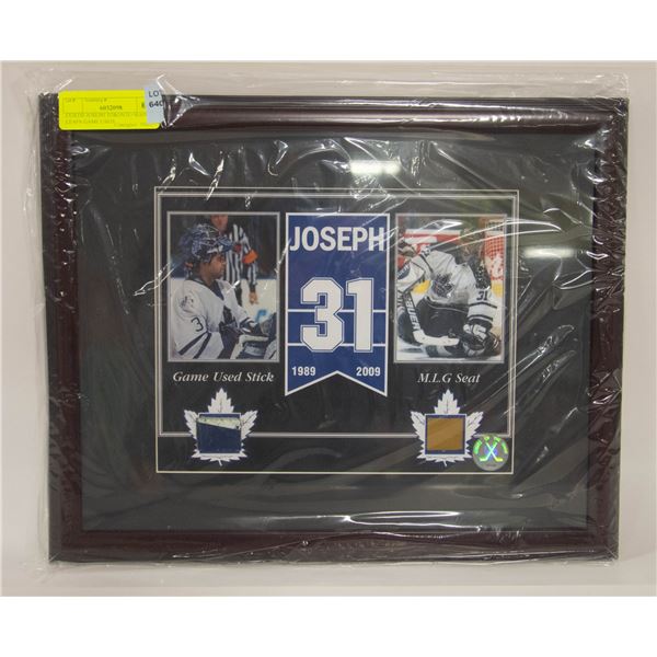 CURTIS JOSEPH TORONTO MAPLE LEAFS GAME USED