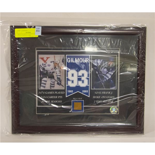 DOUG GILMOUR TORONTO MAPLE LEAF GARDENS GAME