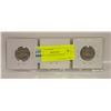 Image 2 : LOT OF 3 CANADA 5 CENTS