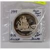 Image 1 : 1999 92.5% SILVER DOLLAR FROM PROOF SET