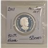 Image 1 : 2011 92.5% SILVER 50 CENTS FROM PROOF SET