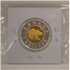 Image 2 : 2011 92.5% SILVER 2 DOLLARS WITH GOLD PLATED