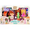 Image 1 : NEW STORY MAGIC WOODEN DRESS UP DOLLS 100 PC