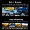 Image 3 : DUAL DASH CAM FRONT AND INSIDE W/ 170° WIDE ANGLE