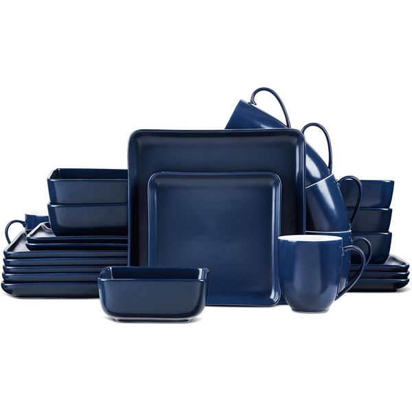 NEW STONE + LAIN AMY PORCELAIN 24 PIECE SQUARE